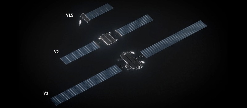 SpaceX запросила разрешение FCC на запуск 100 000 спутников Gen3 с продвинутым формированием луча