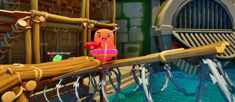 Анонсирован Sponge Break – кооперативный симулятор мочалок, выживающих на речном плоту
