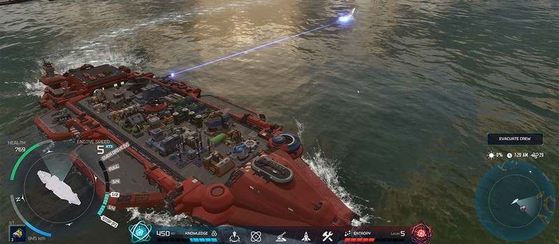 Rogue Carrier отправит игроков управлять научным судном на планете с враждебными кальмарами