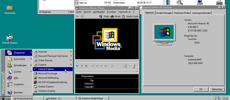 Оказывается, Windows 95 определяла инсталляторы по названию файла – система просто искала слова setup, install и inst