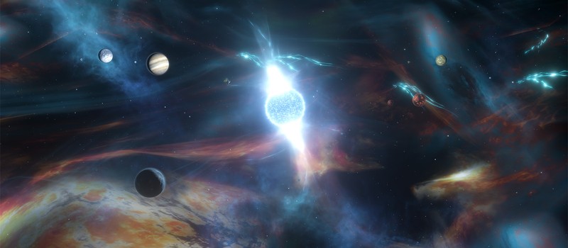 Игрок нашёл в Stellaris систему, попав в которую корабли выбираются годами