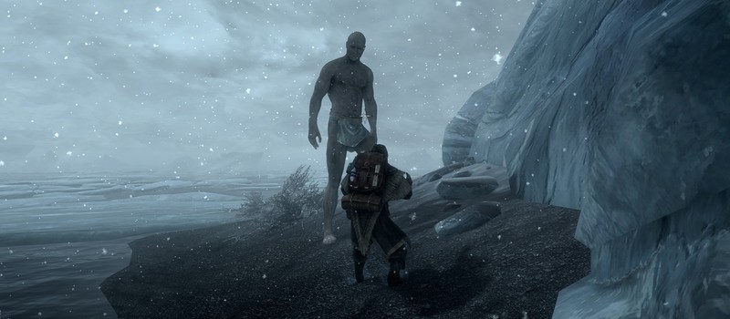 Фанат Skyrim наткнулся в игре на TestJeremyBig – огромного тестового NPC, о котором мало кто знает