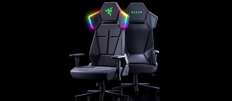 Razer выпустила игровое кресло с RGB-подсветкой за 500 долларов