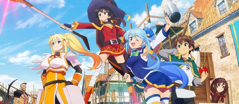 Анонсирована бесплатная jRPG по мотивам аниме KonoSuba – за игру отвечает автор оригинальных ранобэ