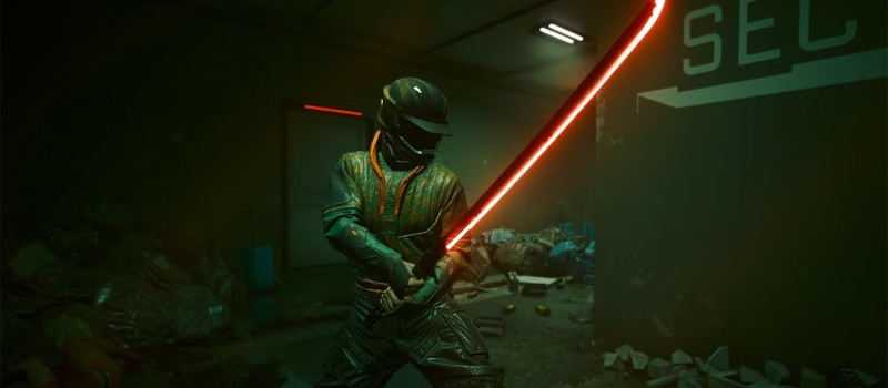 CD Projekt RED открыла предзаказы на реплику Термокатаны из Cyberpunk 2077 в натуральную величину со светом и звуком