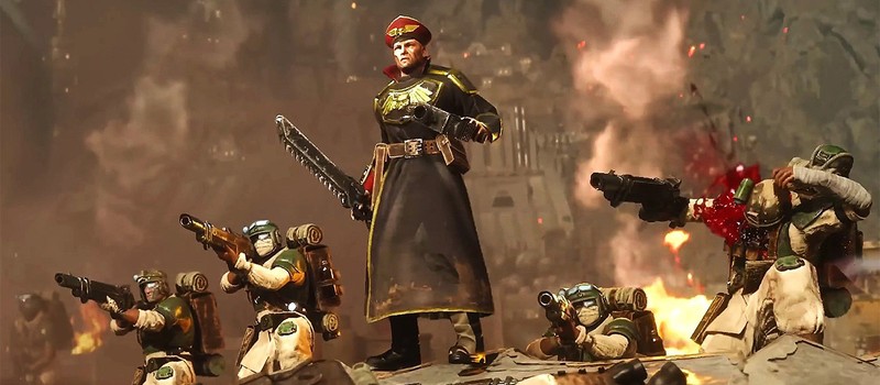 Каждая пуля в Total War Warhammer 40,000 просчитывается физически, а укрытия разрушаются под огнём
