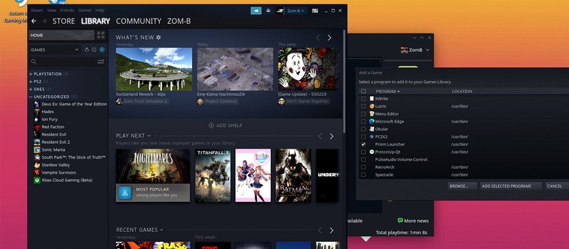 Valve оплачивает работу 100 разработчиков в других компаниях ради игр на Linux