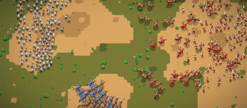 В пиксельной смеси Mount & Blade и Total War нет пушечного мяса, только именные бойцы