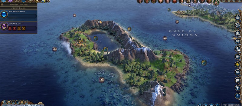 Скриншот острова из Civilization 6 напомнил игрокам, что игра может выглядеть не хуже Civ 7