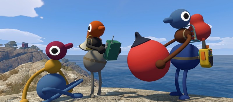 Big Walk от создателей Untitled Goose Game получила 94 балла на Metacritic – ее сравнивают с Breath of the Wild