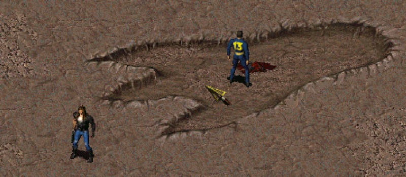 След Годзиллы в пустоши Fallout 1 напомнил фанатам о классическом юморе серии и неизбежности судьбы