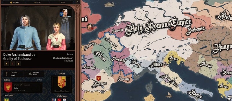 Энтузиасты пытаются воссоздать Crusader Kings 3 прямо внутри Mount & Blade 2: Bannerlord