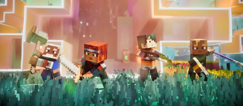 Mojang показала геймплей Minecraft Dungeons 2 с открытым миром и кризисом душ