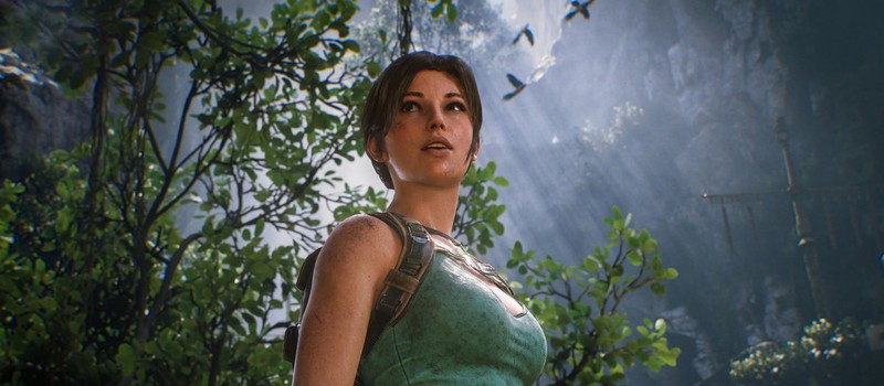 Лара скачет по руинам в геймплее Tomb Raider: Legacy of Atlantis с gamescom