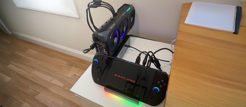 Владелец портативной консоли подключил к ней RTX 5080 и спросил, не пора ли собрать нормальный ПК