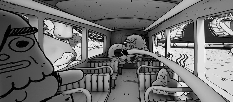 Double Fine анонсировала комедийный симулятор водителя автобуса Thank You Bus Driver