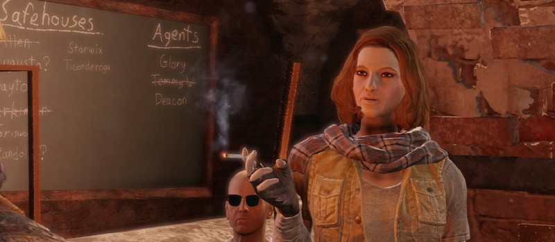 Поклонник Fallout 4 заметил, что Дездемона из "Подземки" вычёркивает имя игрока из списка живых агентов сразу после телепорта в Институт