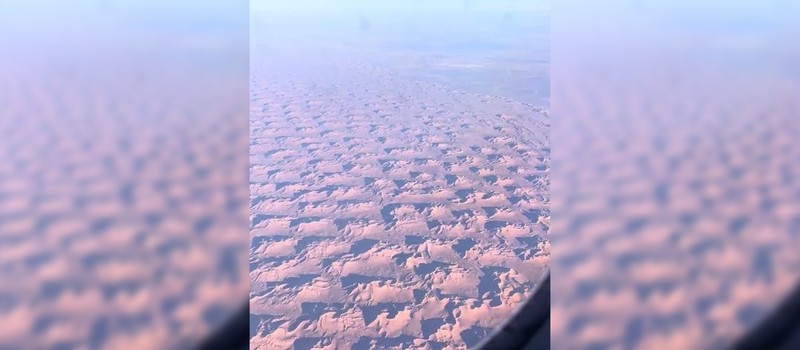 Удивительное видео с полета над Сахарой привело к разбору геометрии дюн