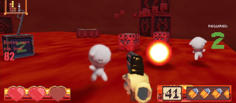 Тетрис с дробовиком и жутким младенцем – в Steam доступно демо Blocks for Babies