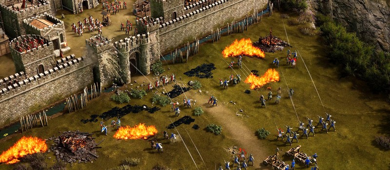 Трейлер особенностей Stronghold 4 – 8 лордов-злодеев и 14 полей сражений