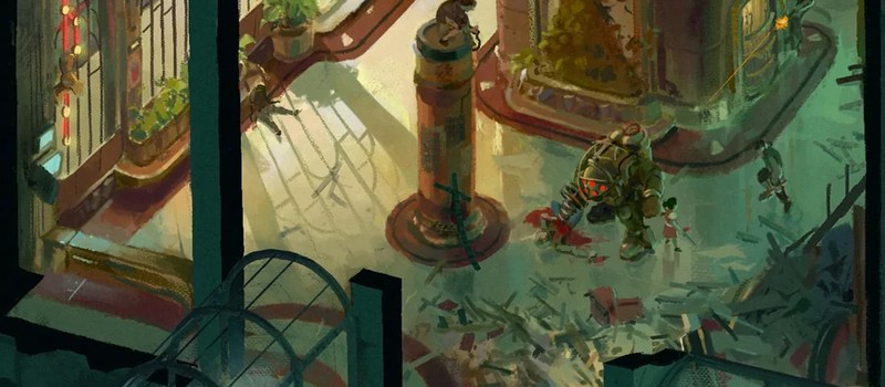 Энтузиаст создал потрясающий рисунок со всеми узнаваемыми элементами Bioshock