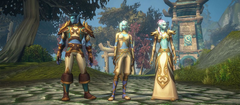 Фанаты World of Warcraft спорят из-за стартовой зоны Небеснорождённых в WoW Forever и её несоответствия тону классики