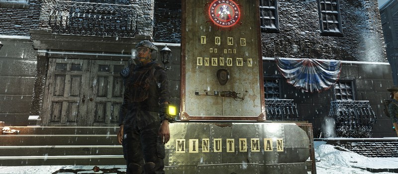 Игрок в Fallout 4 построил мемориал предпоследнему минитмену, которого Престон так и не вспомнил