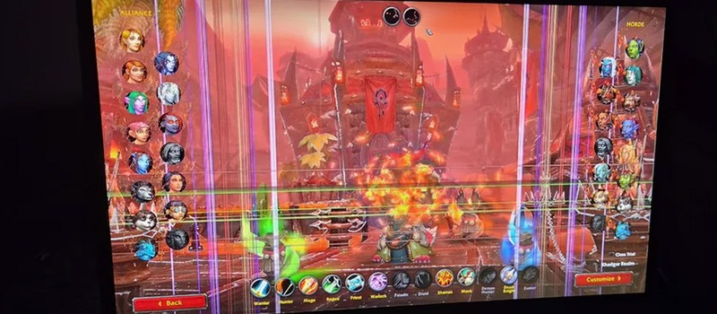 Полосы в World of Warcraft – не всегда приговор видеокарте