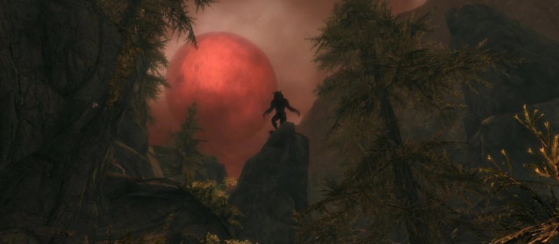 Поклонник Skyrim решил вернуться в Хелген и наткнулся там на оборотня Синдинга, который вернулся из мёртвых и устроил резню