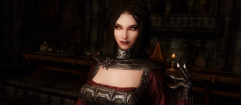 Серана из Skyrim до сих пор умиляет геймеров своей привычкой во время боя воскрешать коз и кур вместо опытных воинов