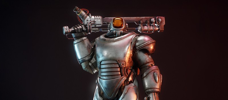 Фанаты Fallout 76 попытались оценить прочность экзотической силовой брони Убежища 63, которая существует только в виде скина