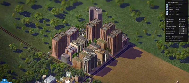 SimCity 4 спустя 23 года получила плавную свободную камеру, погоду и тилт-шифт – моддер показал, как может выглядеть город 2003 года