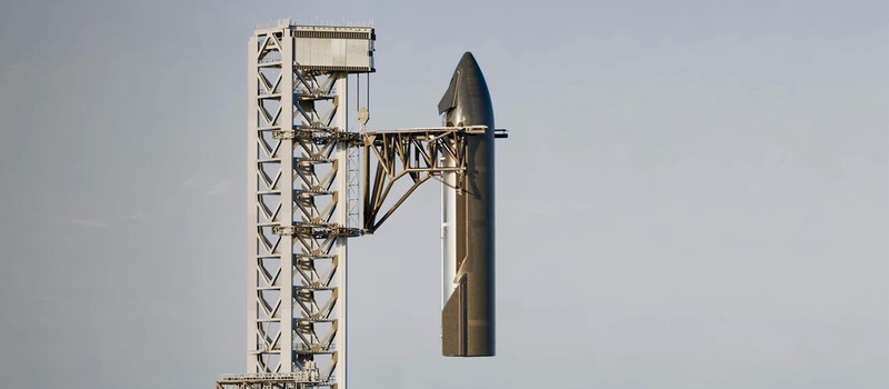 SpaceX впервые попробует поймать обе ступени Starship башней