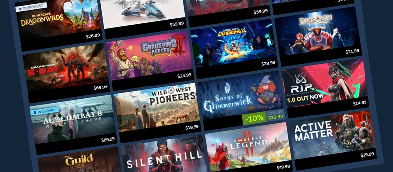 Valve добавила персональный календарь релизов в Steam