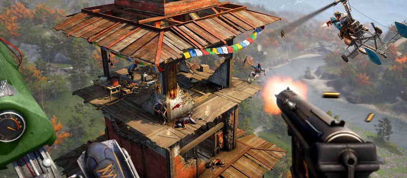 Геймплей Far Cry 4 с PS4