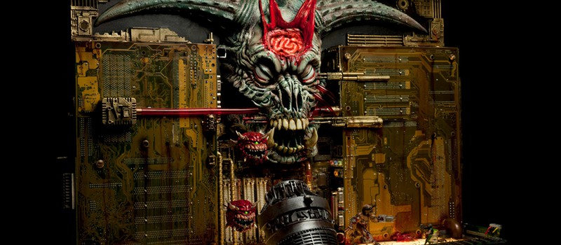 Финальный уровень Doom 2 в виде скульптуры за $6000