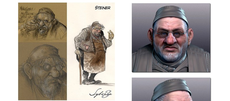 Детали первых двух персонажей Syberia 3