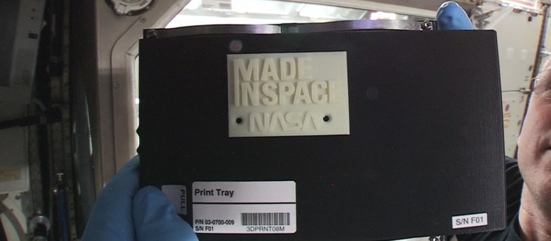 NASA напечатла первый объект на 3D-принтере в космосе