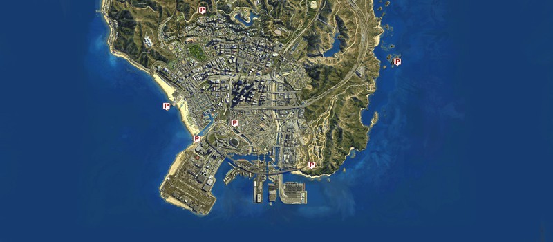 Карта с локациями пейота в GTA 5