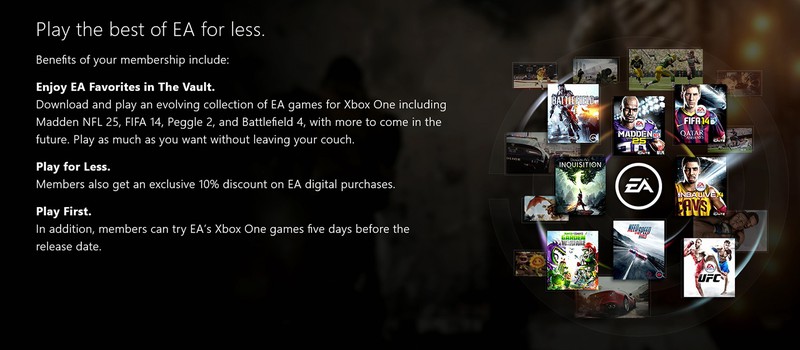 В EA Access будет больше игр