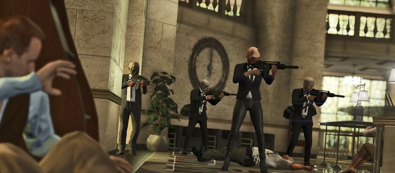 Скриншоты ограблений в GTA 5