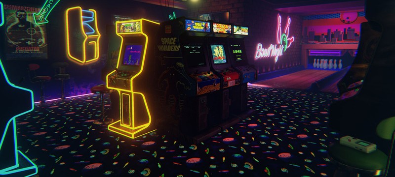 Аркадный зал в Unreal Engine 4 на 1080p и 60fps
