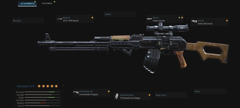 Как посмотреть все обвесы в Call of Duty: Modern Warfare