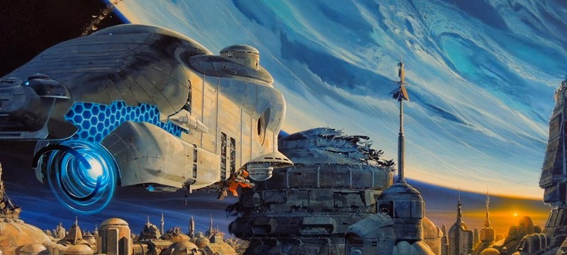 Классика Sci-fi от французского иллюстратора