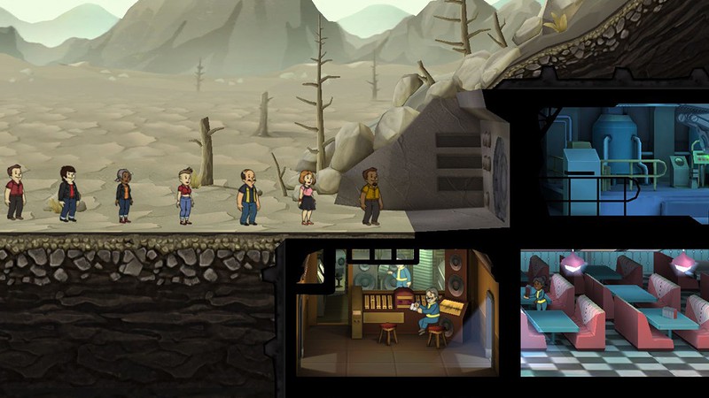 Правильное расположение комнат в fallout shelter