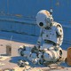 На улицах Китая заметили роботов-попрошаек