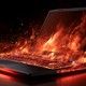 Геймер снизил температуру процессора ноутбука на 15°C простой сменой поверхности стола