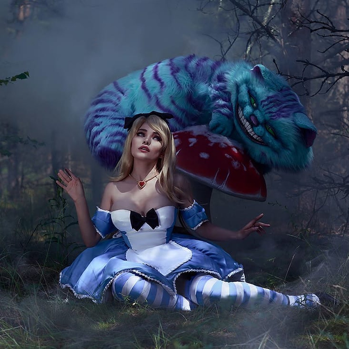 Алиса в стране чудес ее платье
