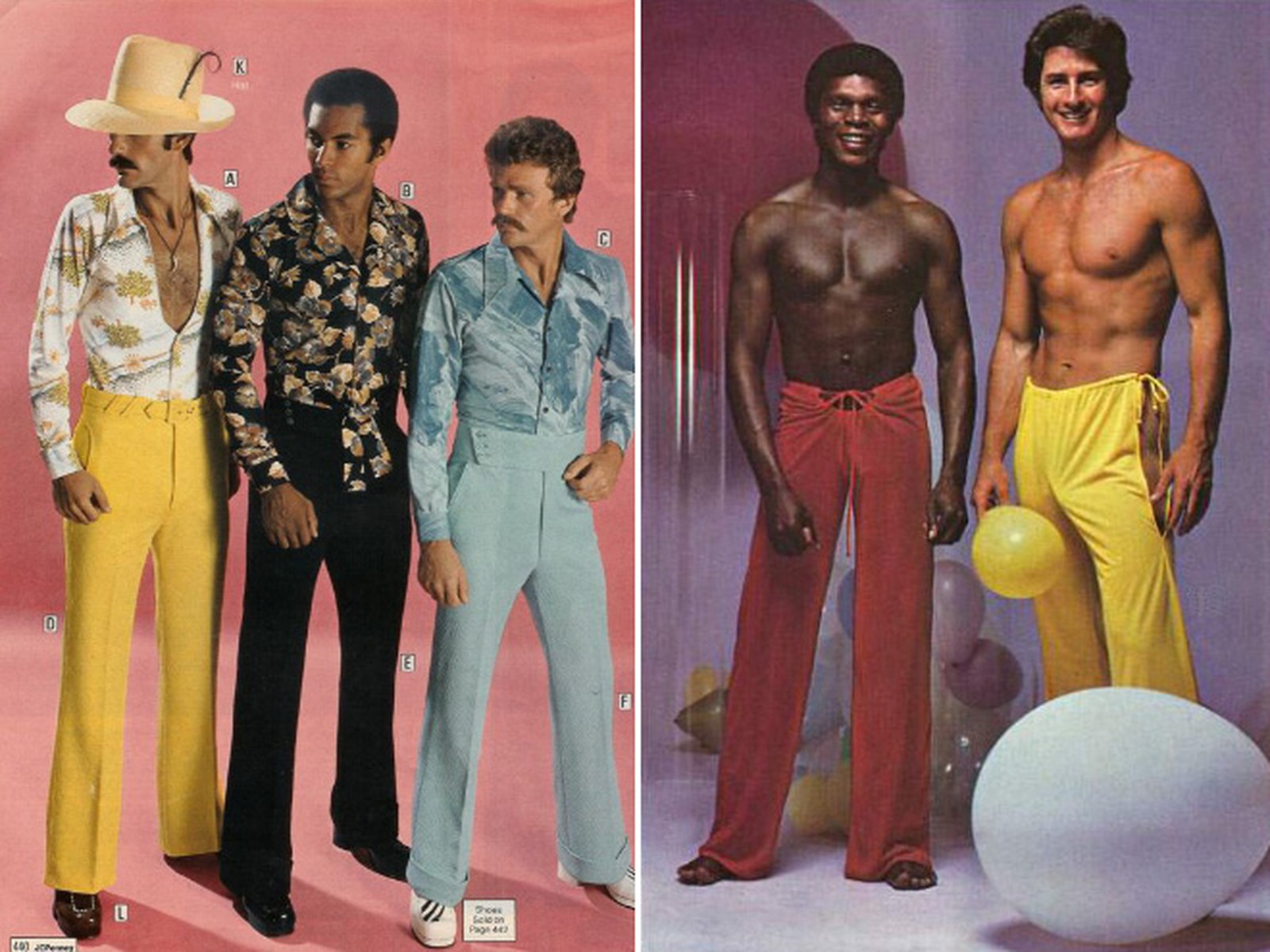 70е диско мода