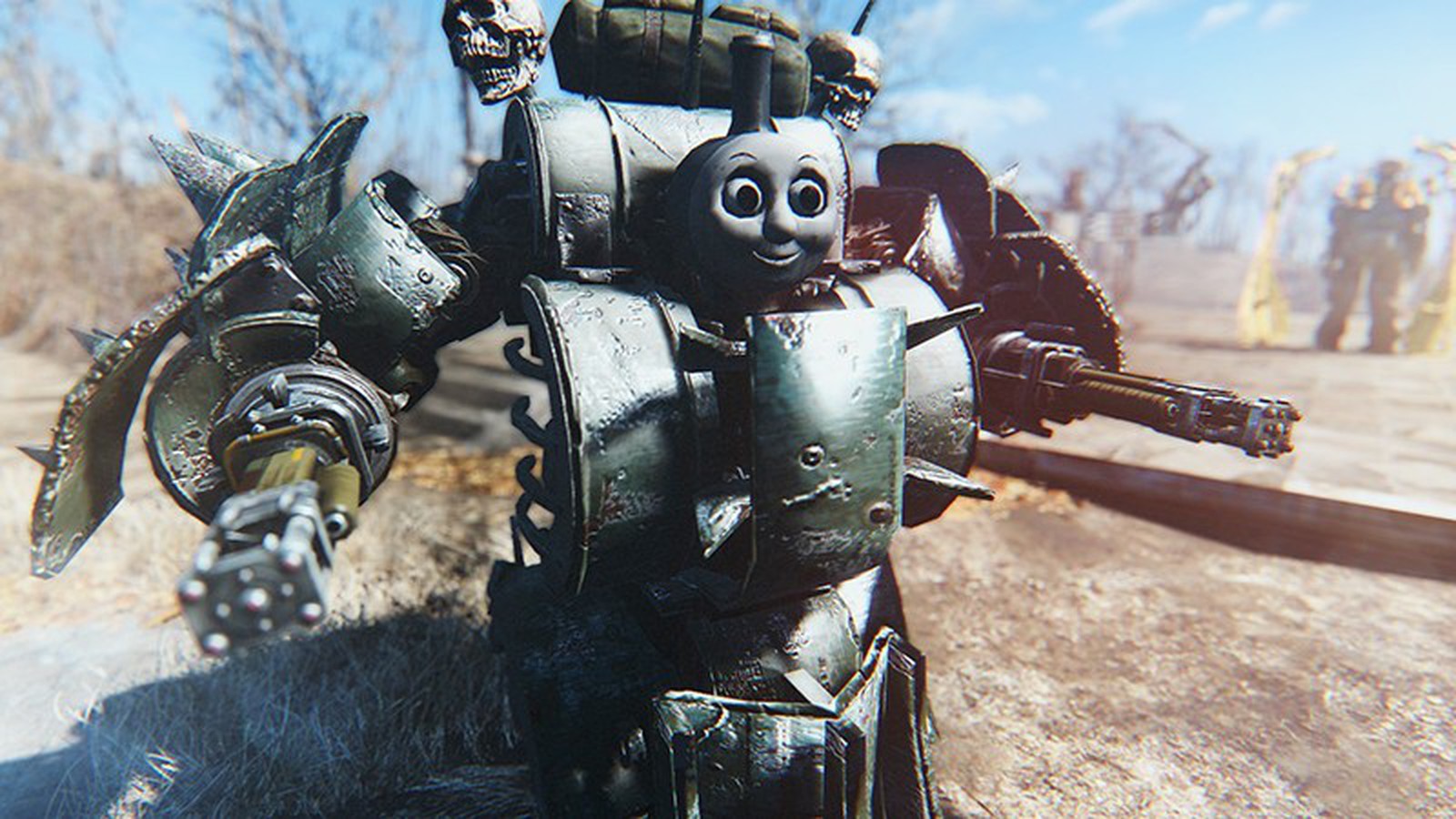 Fallout 4 robot home defence фото 98